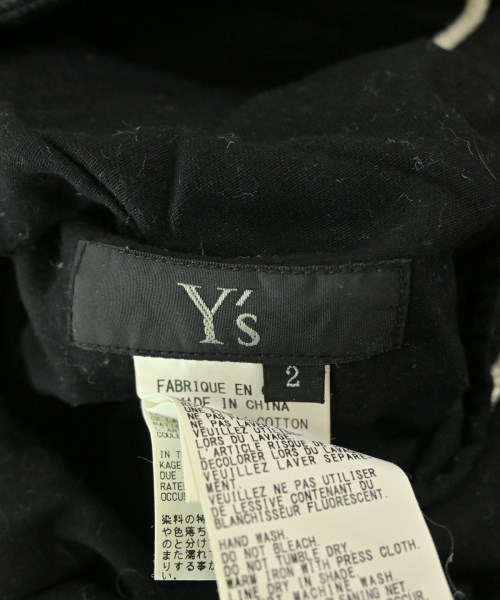 Y's（ワイズ）クロップドパンツ 黒 サイズ:2(S位) レディース/2200691770161