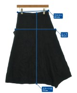 Y's（ワイズ）ひざ丈スカート 黒 サイズ:1(XS位) レディース/2200695743086