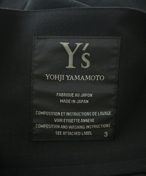 Y's（ワイズ）ワンピース 黒 サイズ:3(M位) レディース/2200696290558