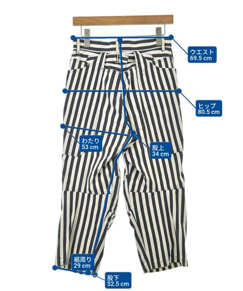 Y's（ワイズ）デニムパンツ 白 サイズ:1(XS位) レディース/2200698061026
