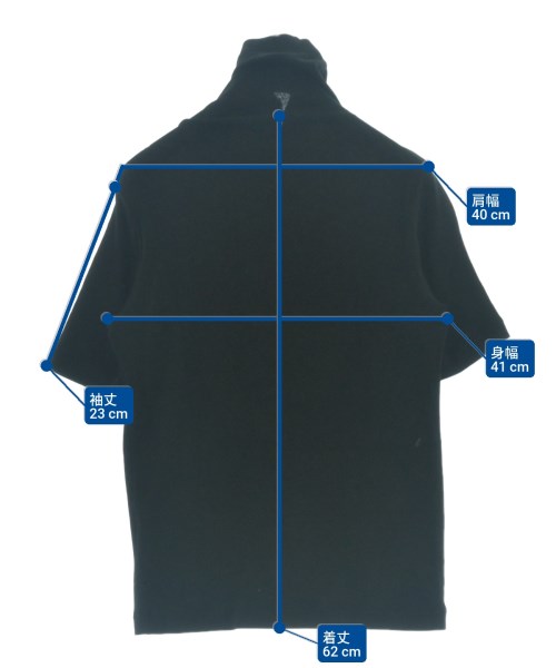 Y's（ワイズ）Tシャツ・カットソー 黒 サイズ:2(S位) レディース/2200698224049