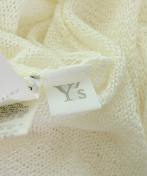 Y's（ワイズ）カーディガン 白 サイズ:2(S位) レディース/2200698805026