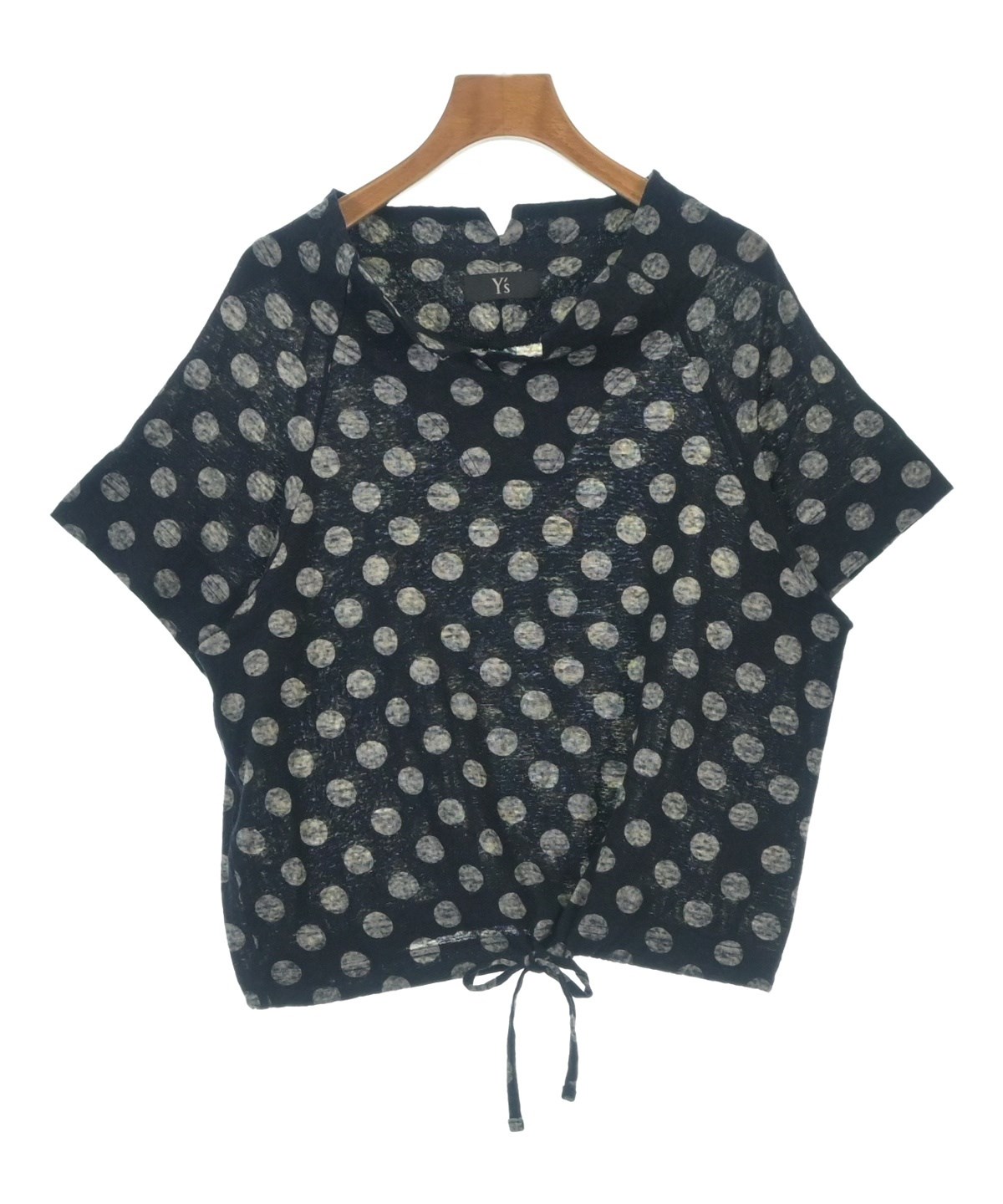 Y's - 【Y's】デザインカットソー★タグ付き【ワイズ】 Y's（ワイズ）Tシャツ・カットソー 黒 サイズ:2(S位) レディース