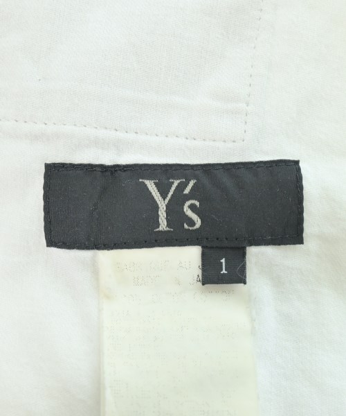 Y's（ワイズ）その他 白 サイズ:1(XS位) レディース/2200700521012