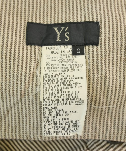 Y's（ワイズ）その他 茶 サイズ:2(S位) レディース/2200700972036