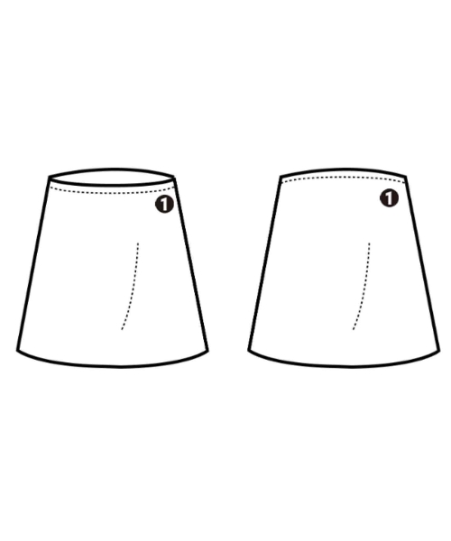 Y's（ワイズ）ひざ丈スカート 青 サイズ:3(M位) レディース/2200700972098