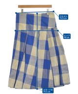 Y's（ワイズ）ひざ丈スカート 青 サイズ:3(M位) レディース/2200700972098