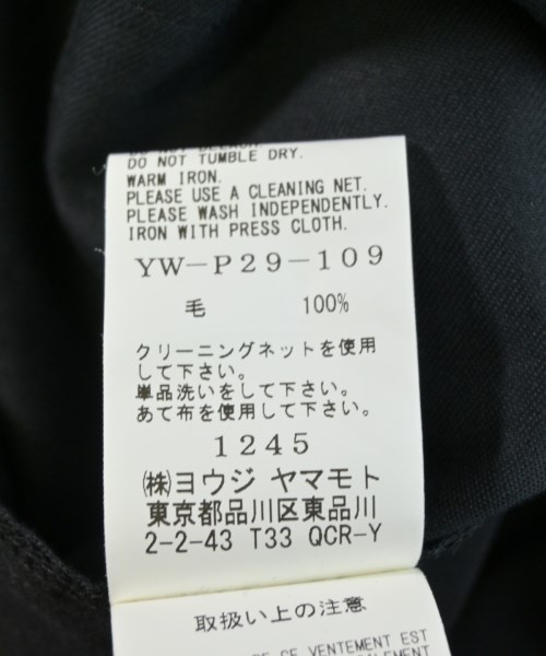 Y's（ワイズ）その他 黒 サイズ:1(XS位) メンズ/2200701491055
