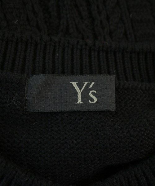 Y's（ワイズ）ニット・セーター 黒 サイズ:2(S位) レディース/2200654636022