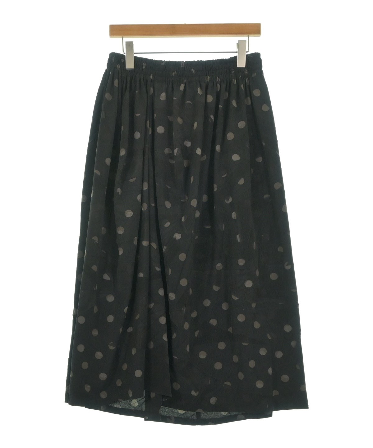 Y's（ワイズ）ロング・マキシ丈スカート 黒 サイズ:1(XS位) レディース