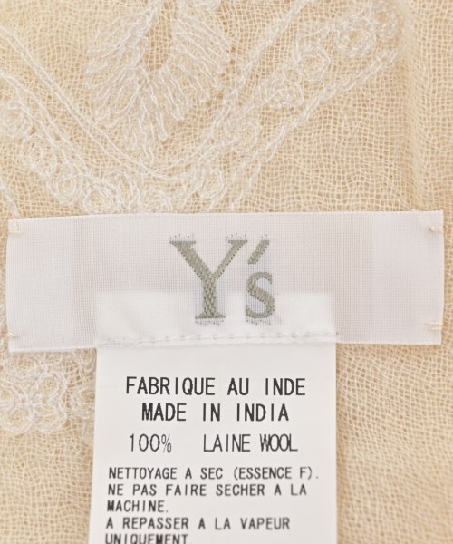 Y's（ワイズ）ストール ベージュ サイズ:- レディース/2200655194033