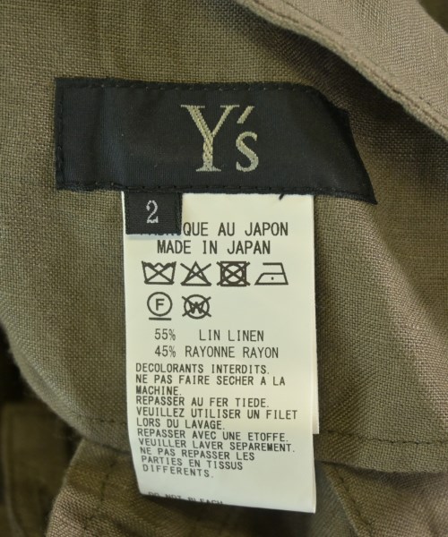Y's（ワイズ）ワンピース カーキ サイズ:2(S位) レディース/2200646673158