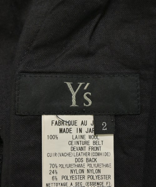 Y's（ワイズ）オールインワン/サロペット 黒 サイズ:2(S位) レディース/2200645308075
