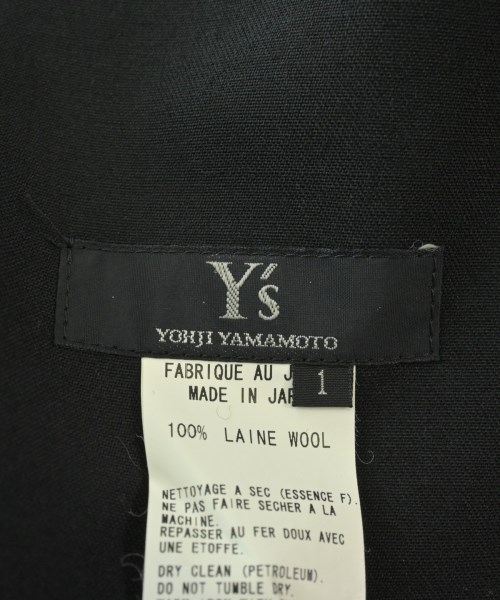 Y's（ワイズ）その他 黒 サイズ:1(XS位) レディース/2200645308082