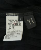 Y's（ワイズ）Tシャツ・カットソー 黒 サイズ:2(S位) レディース/2200647012123