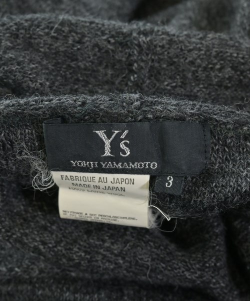 Y's（ワイズ）ニット・セーター グレー サイズ:3(M位) レディース/2200657719029