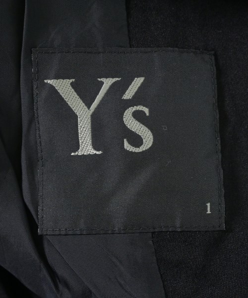 Y's（ワイズ）テーラードジャケット 黒 サイズ:1(XS位) レディース/2200646222042