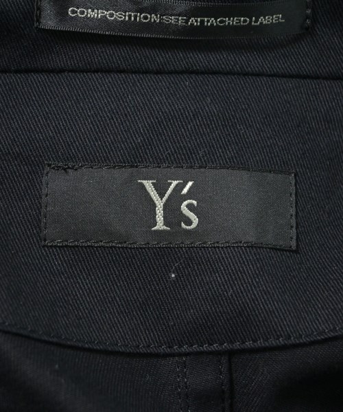 Y's（ワイズ）ステンカラーコート 黒 サイズ:1(XS位) レディース/2200657944049
