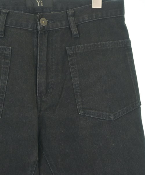 Y's（ワイズ）デニムパンツ 黒 サイズ:1(XS位) レディース/2200650932043