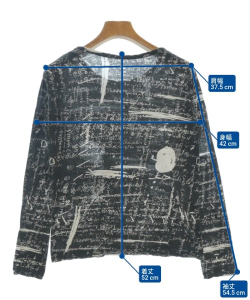 Y's（ワイズ）Tシャツ・カットソー 黒 サイズ:2(S位) レディース/2200658312113