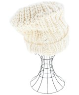 Y's（ワイズ）ニットキャップ・ビーニー 白 サイズ:- レディース/2200658490033