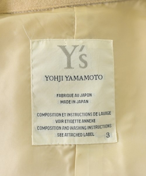 Y's（ワイズ）ステンカラーコート ベージュ サイズ:3(M位) レディース/2200655134039