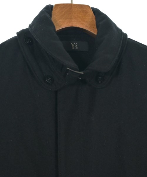 Y's（ワイズ）ステンカラーコート 黒 サイズ:2(S位) レディース/2200655134046