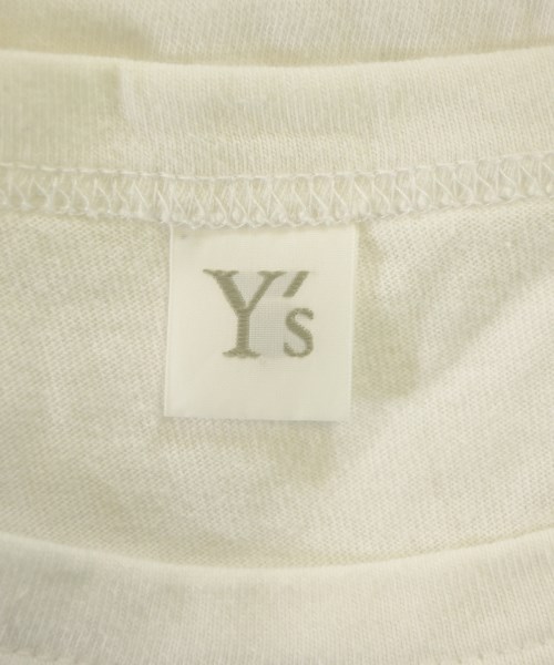 Y's（ワイズ）Tシャツ・カットソー 白 サイズ:2(S位) メンズ/2200656714117