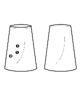 Y's（ワイズ）ロング・マキシ丈スカート ベージュ サイズ:2(S位) レディース/2200659545251