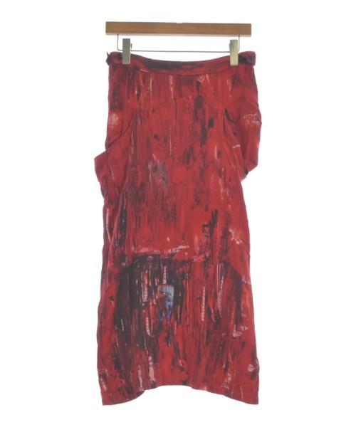 Y's（ワイズ）ロング・マキシ丈スカート 赤 サイズ:1(XS位) レディース/2200659750075