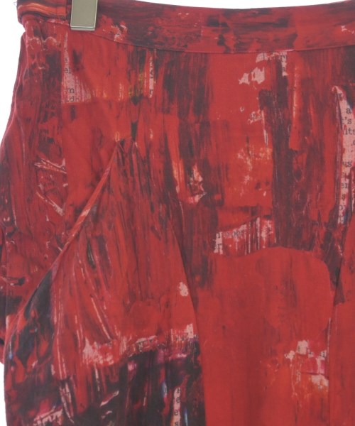 Y's（ワイズ）ロング・マキシ丈スカート 赤 サイズ:1(XS位) レディース/2200659750075