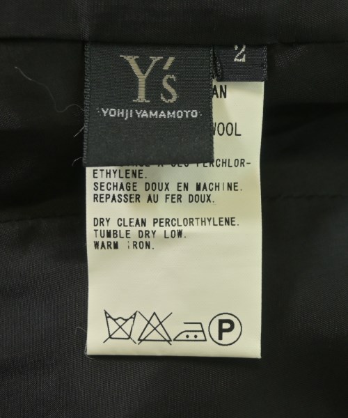 Y's（ワイズ）ジャケット 黒 サイズ:2(S位) レディース/2200647722015