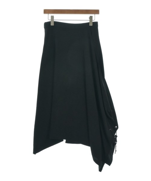 Y's（ワイズ）ロング・マキシ丈スカート 黒 サイズ:1(XS位) レディース/2200656651047