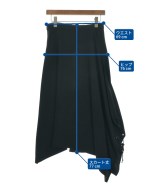Y's（ワイズ）ロング・マキシ丈スカート 黒 サイズ:1(XS位) レディース/2200656651047