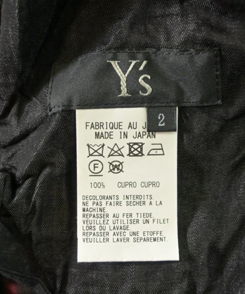 Y's（ワイズ）ワンピース 黒 サイズ:2(S位) レディース/2200657851033