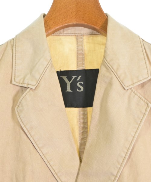 Y's（ワイズ）カジュアルジャケット ベージュ サイズ:1(XS位) レディース/2200661601051