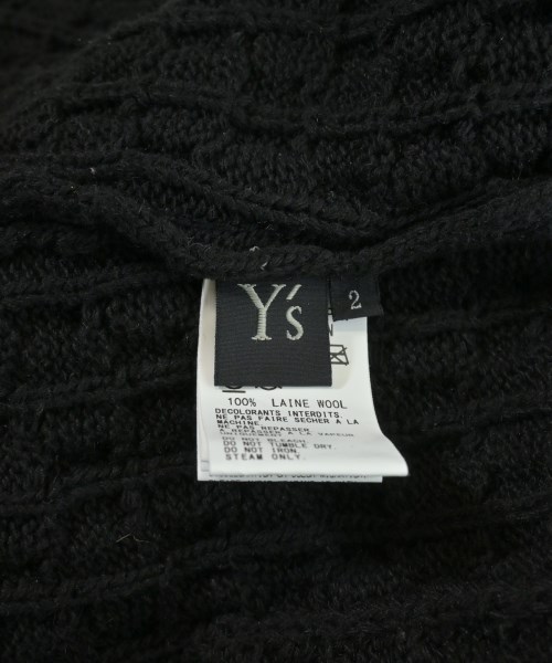 Y's（ワイズ）カーディガン 黒 サイズ:2(S位) レディース/2200661634042