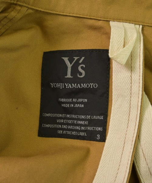 Y's（ワイズ）ジャケット ベージュ サイズ:3(M位) レディース/2200657861032