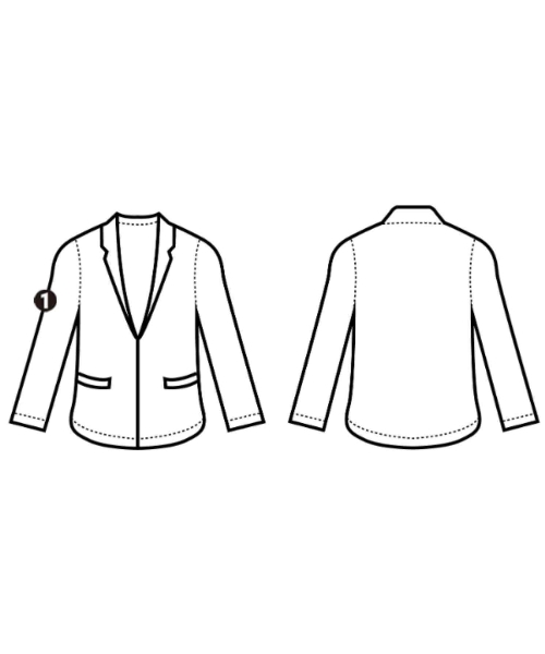 Y's（ワイズ）カジュアルジャケット グレー サイズ:-(L位) メンズ/2200659400413