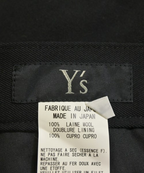 Y's（ワイズ）スラックス 黒 サイズ:3(M位) メンズ/2200659400895
