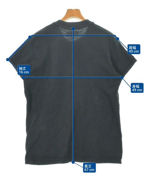 Y's（ワイズ）Tシャツ・カットソー 黒 サイズ:3(M位) メンズ/2200657300166