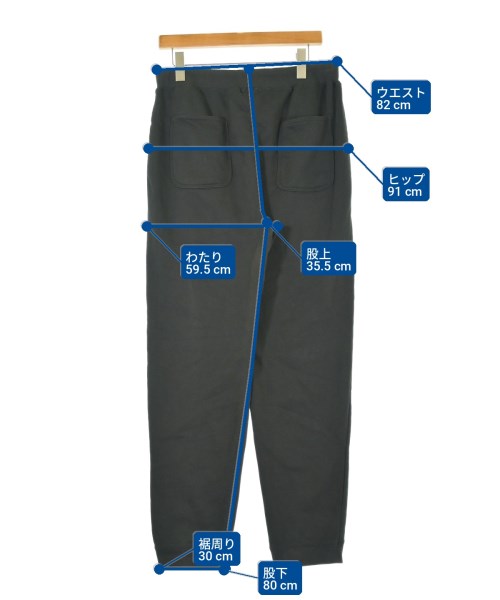 Y's（ワイズ）スウェットパンツ 黒 サイズ:4(L位) レディース/2200711815155