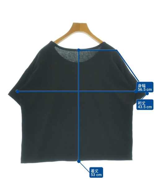 Y's（ワイズ）Tシャツ・カットソー 黒 サイズ:2(S位) レディース/2200713611021