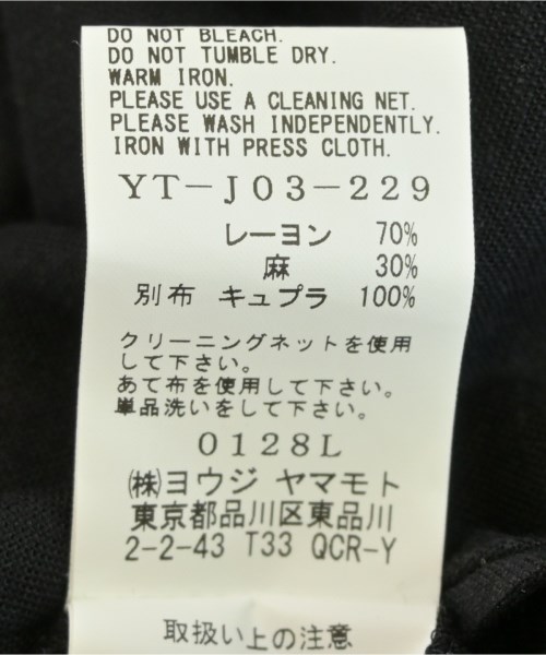 Y's（ワイズ）その他 黒 サイズ:1(XS位) レディース/2200714098029