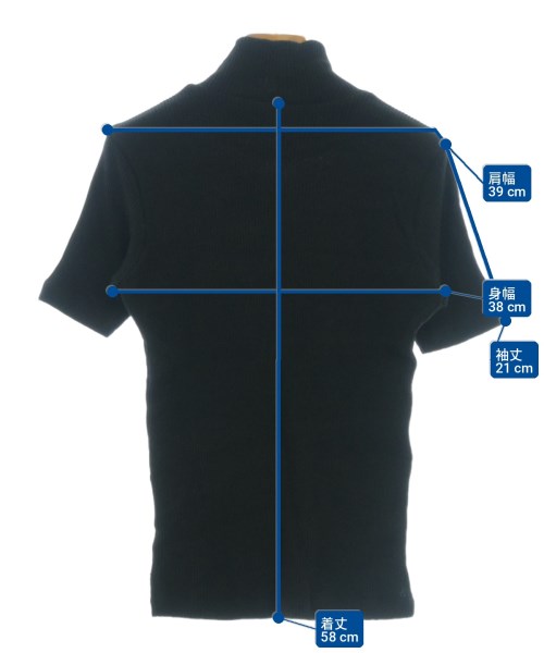 Y's（ワイズ）Tシャツ・カットソー 黒 サイズ:2(S位) レディース/2200714530055