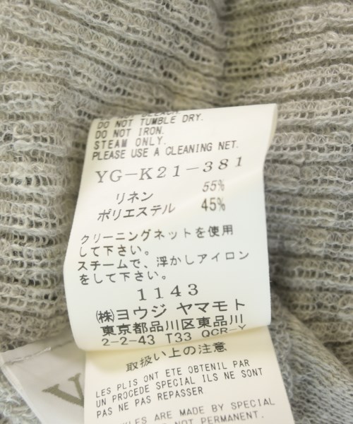 Y's（ワイズ）ニット・セーター グレー サイズ:2(S位) レディース/2200714530116
