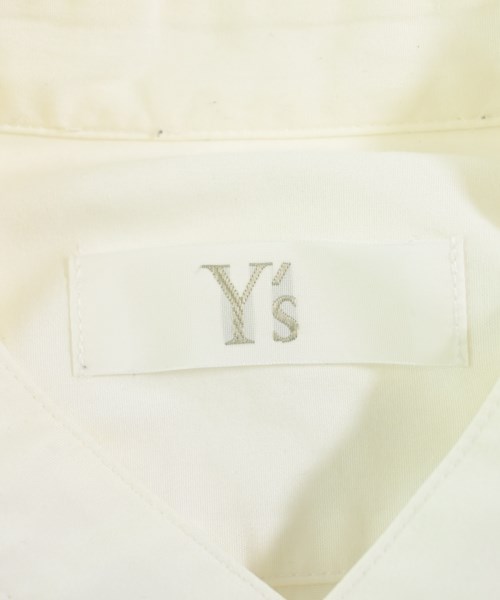 Y's（ワイズ）カジュアルシャツ 白 サイズ:1(XS位) レディース/2200714403052