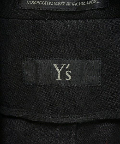 Y's（ワイズ）カジュアルジャケット 黒 サイズ:2(S位) レディース/2200716179030