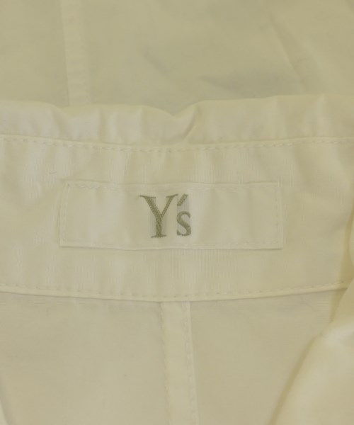 Y's（ワイズ）カジュアルシャツ 白 サイズ:2(S位) レディース/2200716179092
