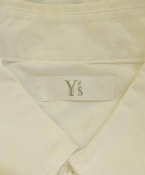 Y's（ワイズ）カジュアルシャツ 白 サイズ:2(S位) レディース/2200716179108